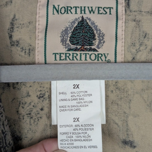 Northwest Territory size 2X camo shooting vest - Picture 4 of 12